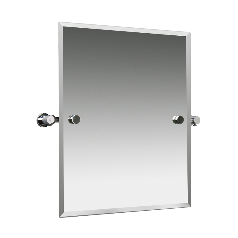 Montana Rectangular Swivel Mirror, Rectangular Pivot Mirror Chrome